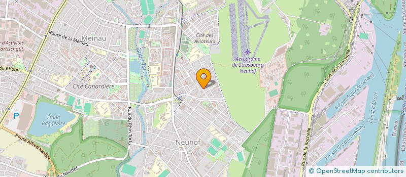 localisation de l'entreprise 402 965 453 à STRASBOURG