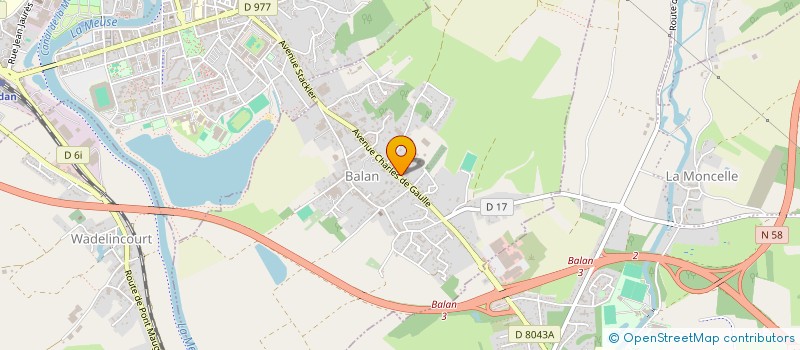 localisation de l'entreprise 403 057 599   JOIGNY-SUR-MEUSE