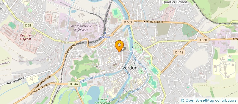 localisation de l'entreprise 403 058 290   VERDUN