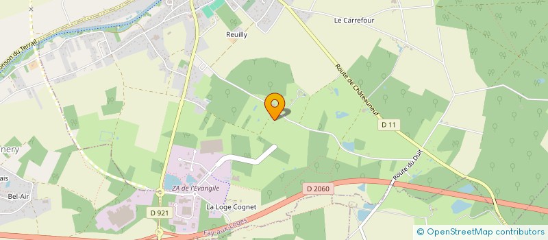 localisation de l'entreprise 403 060 841 à FAY-AUX-LOGES