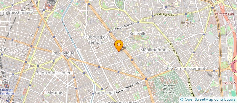 localisation de l'entreprise 403 067 382   PARIS