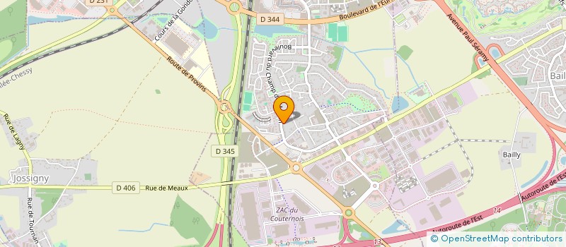 localisation de l'entreprise 403 158 439   SERRIS