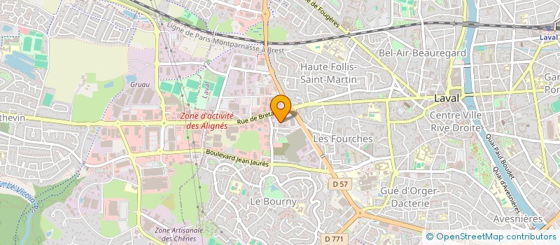localisation de l'entreprise 403 161 755  à LAVAL