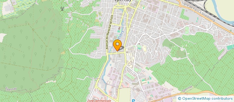 localisation de l'entreprise 403 250 806   EPERNAY