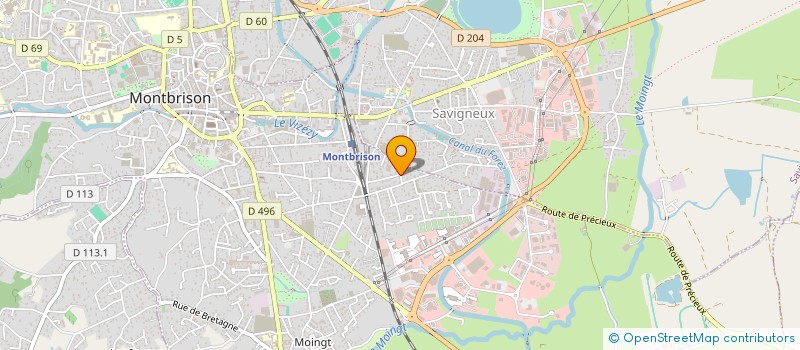 localisation de l'entreprise 403 291 636   MONTBRISON