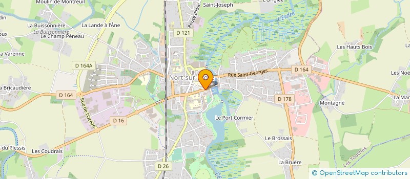 localisation de l'entreprise 403 298 540   SUCE-SUR-ERDRE