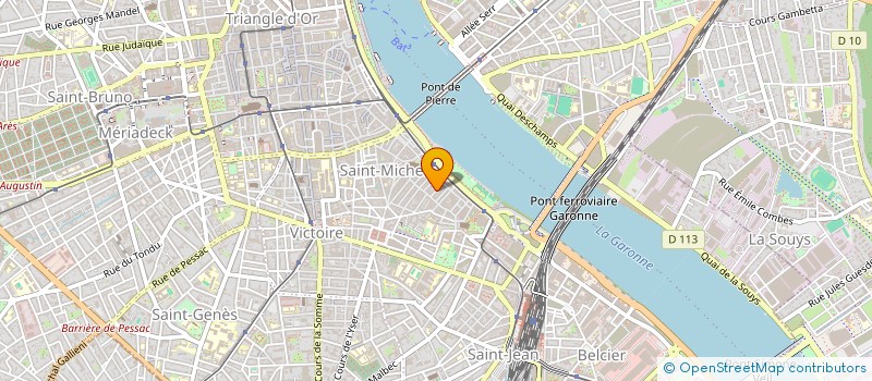 localisation de l'entreprise 403 374 937 à BORDEAUX