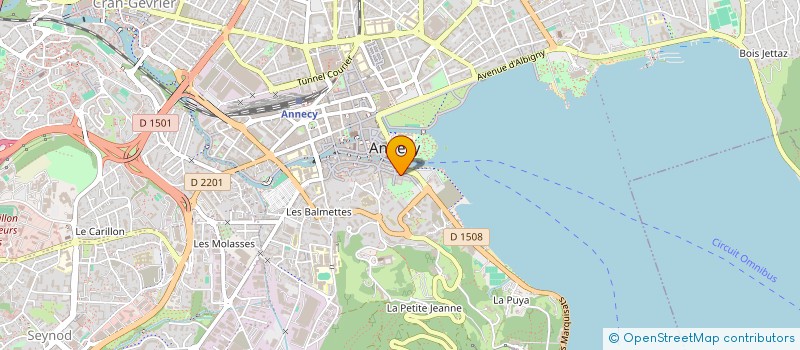 localisation de l'entreprise 403 379 019  à ANNECY