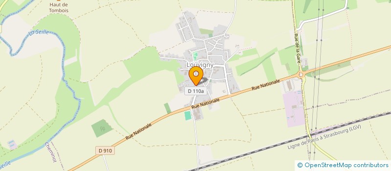 localisation de l'entreprise 403 390 974   LESSE