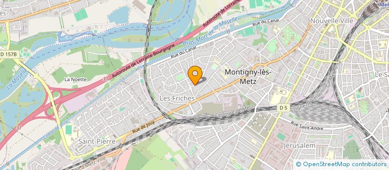 localisation de l'entreprise 403 395 783 à MONTIGNY-LES-METZ
