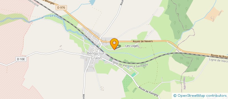 localisation de l'entreprise 403 396 062   BENGY-SUR-CRAON