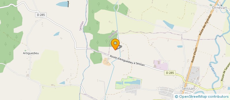 localisation de l'entreprise 403 401 474   MONCORNEIL-GRAZAN