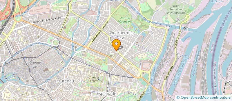 localisation de l'entreprise 403 411 200 à STRASBOURG