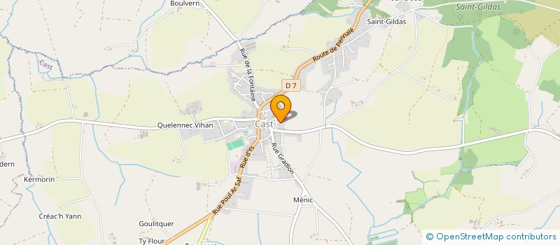 localisation de l'entreprise 403 416 365   CAST