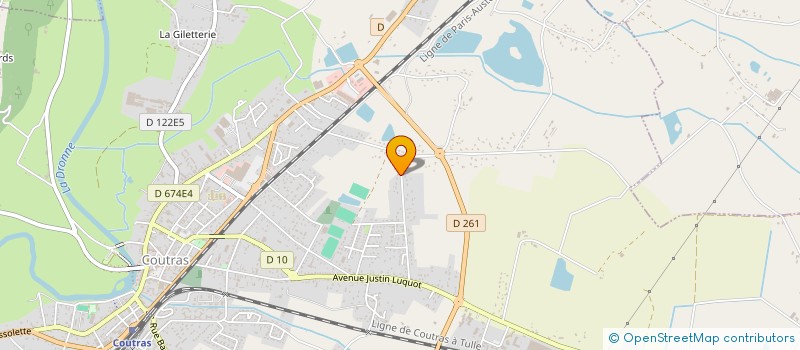 localisation de l'entreprise 403 456 494   COUTRAS