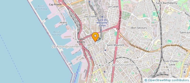 localisation de l'entreprise 403 492 333   MARSEILLE