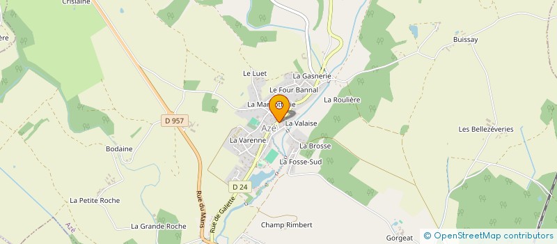 localisation de l'entreprise 403 511 322   AZE