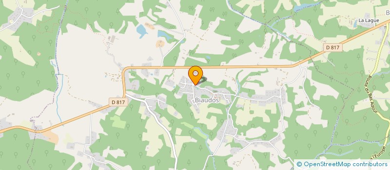 localisation de l'entreprise 403 519 747   BIAUDOS