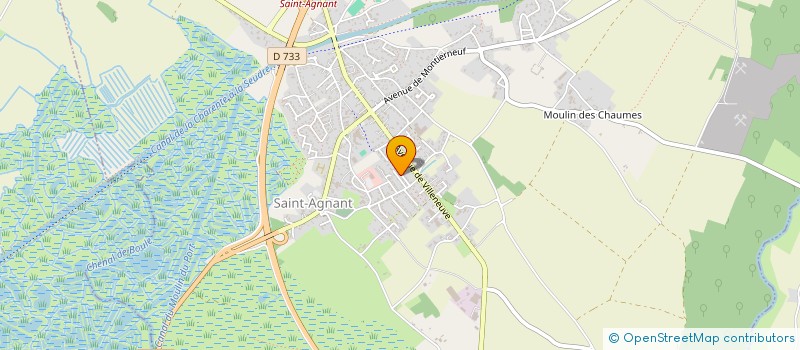 localisation de l'entreprise 403 529 274   SAINT-AGNANT