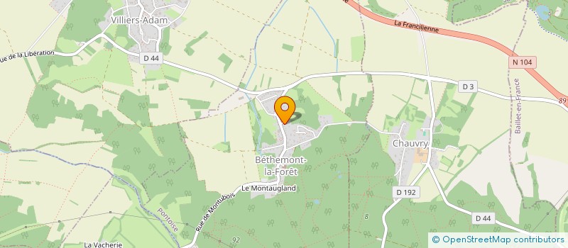 localisation de l'entreprise 403 631 286   TAVERNY