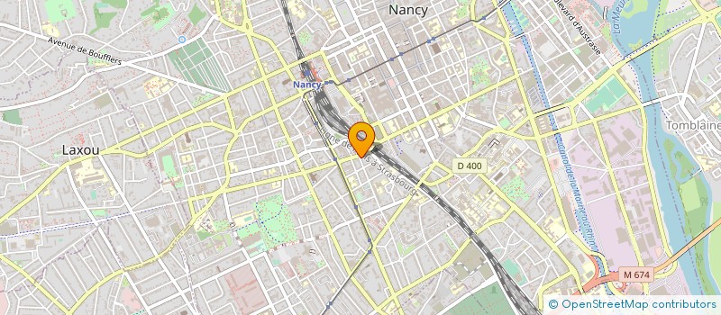 localisation de l'entreprise 403 657 422   NANCY