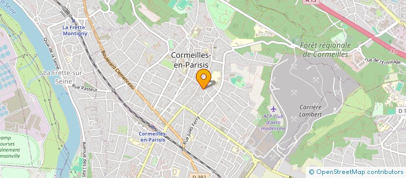 localisation de l'entreprise 403 674 443 à CORMEILLES-EN-PARISIS