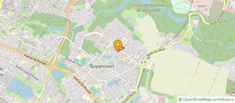 localisation de l'entreprise 403 713 811   GUYANCOURT