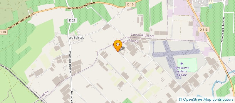 localisation de l'entreprise 403 820 012 à BERRE-L'ETANG