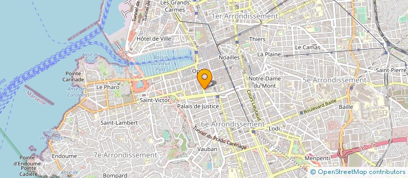 localisation de l'entreprise 404 003 444   MARSEILLE