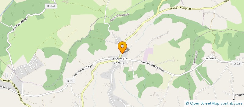 localisation de l'entreprise 404 059 867   SAINT-GAUDENS