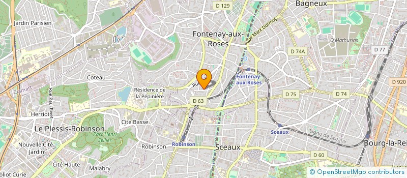 localisation de l'entreprise 404 082 679 à FONTENAY AUX ROSES