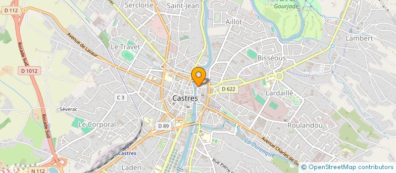 localisation de l'entreprise 404 083 040   CASTRES