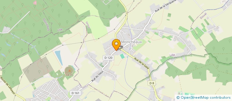 localisation de l'entreprise 404 157 109   MONCHEAUX