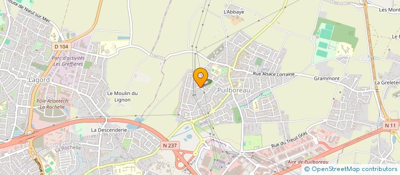 localisation de l'entreprise 404 213 332   LA ROCHELLE