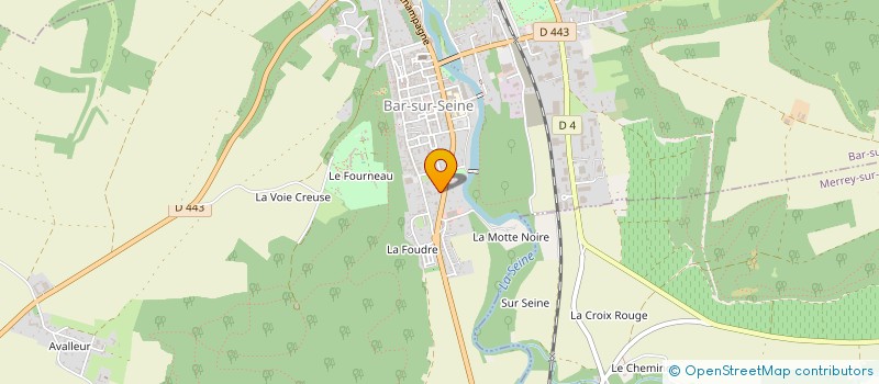 localisation de l'entreprise 404 331 852 à BAR-SUR-SEINE