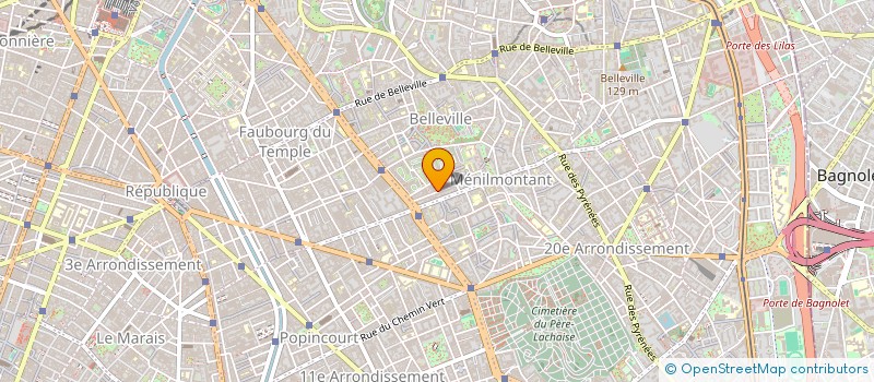 localisation de l'entreprise 404 382 913 à BAGNOLET