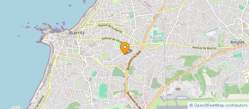 localisation de l'entreprise 404 à BIARRITZ
