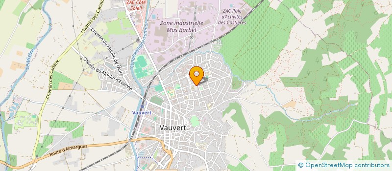 localisation de l'entreprise 404 448 250   VAUVERT