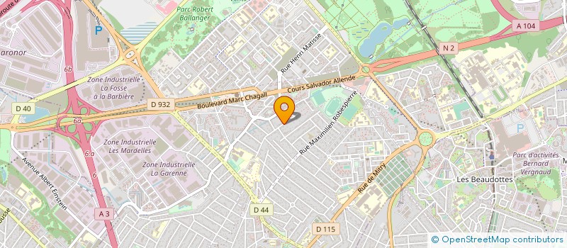 localisation de l'entreprise 404 528 077 à AULNAY-SOUS-BOIS
