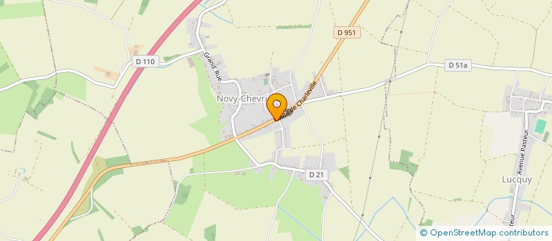 localisation de l'entreprise 404 542 318   NOVY-CHEVRIERES