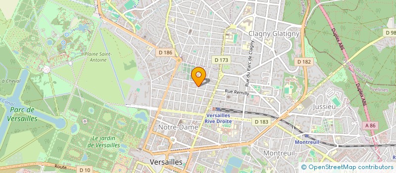 localisation de l'entreprise 404 683 674  à VERSAILLES