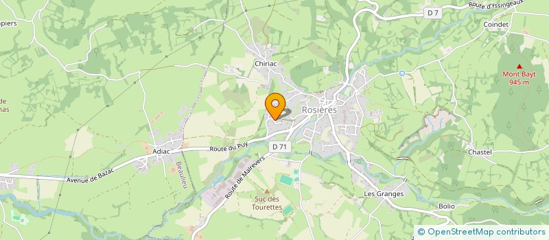 localisation de l'entreprise 404 722 639   SAINT-PRIX