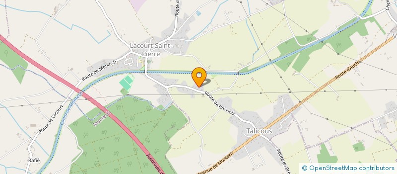 localisation de l'entreprise 404 753 261   MONTAUBAN