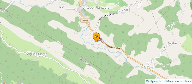 localisation de l'entreprise 404 986 093 à MONTEGUT-PLANTAUREL