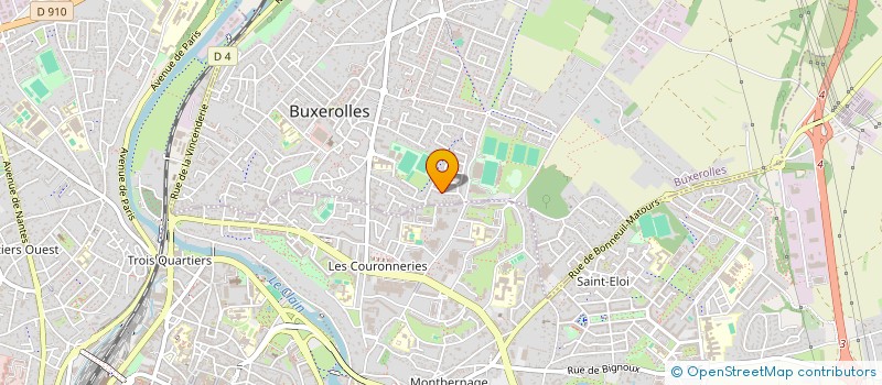 localisation de l'entreprise 404 AFK  BUXEROLLES