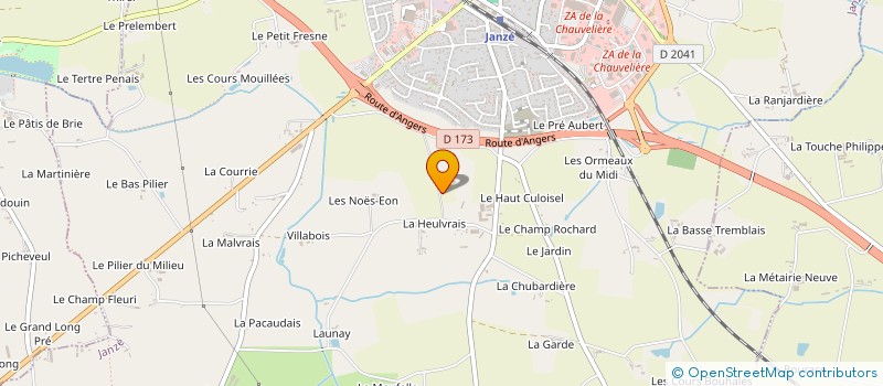 localisation de l'entreprise 4042 IMMO  JANZE