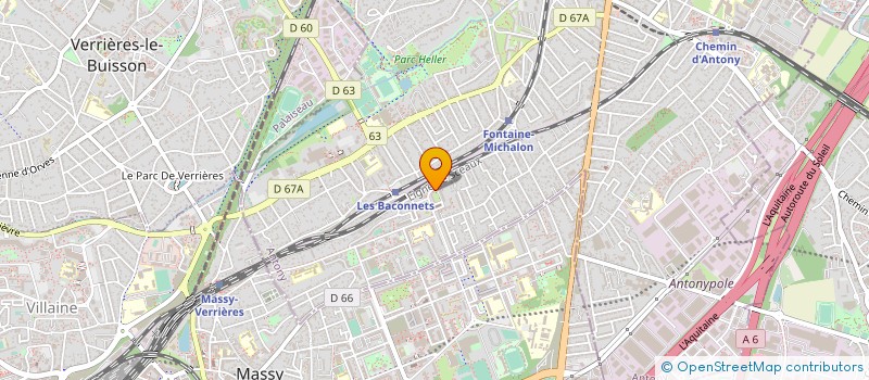 localisation de l'entreprise 405 009 028  à ANTONY