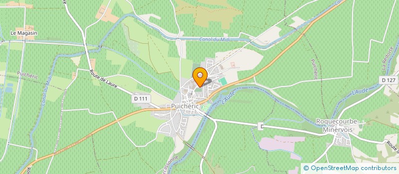 localisation de l'entreprise 405 025 958   PUICHERIC