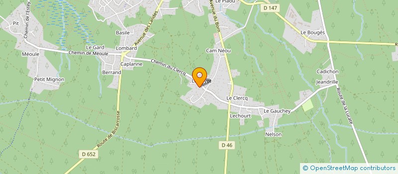 localisation de l'entreprise 405 111 212   SANGUINET