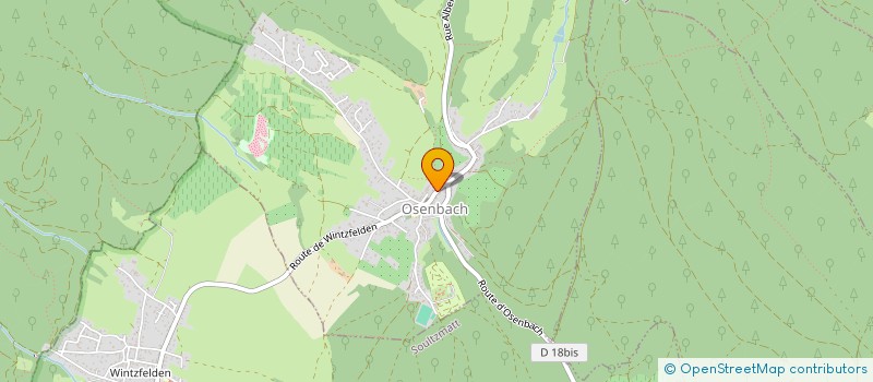 localisation de l'entreprise 405 232 893   OSENBACH